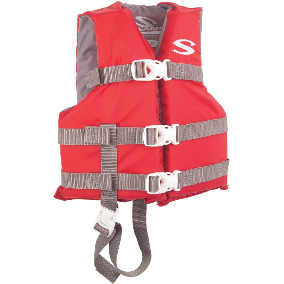 Stearns Classic Series Child Vest Life Jacket - 30-50lbs - Red 2159439 — Quality Boat Parts