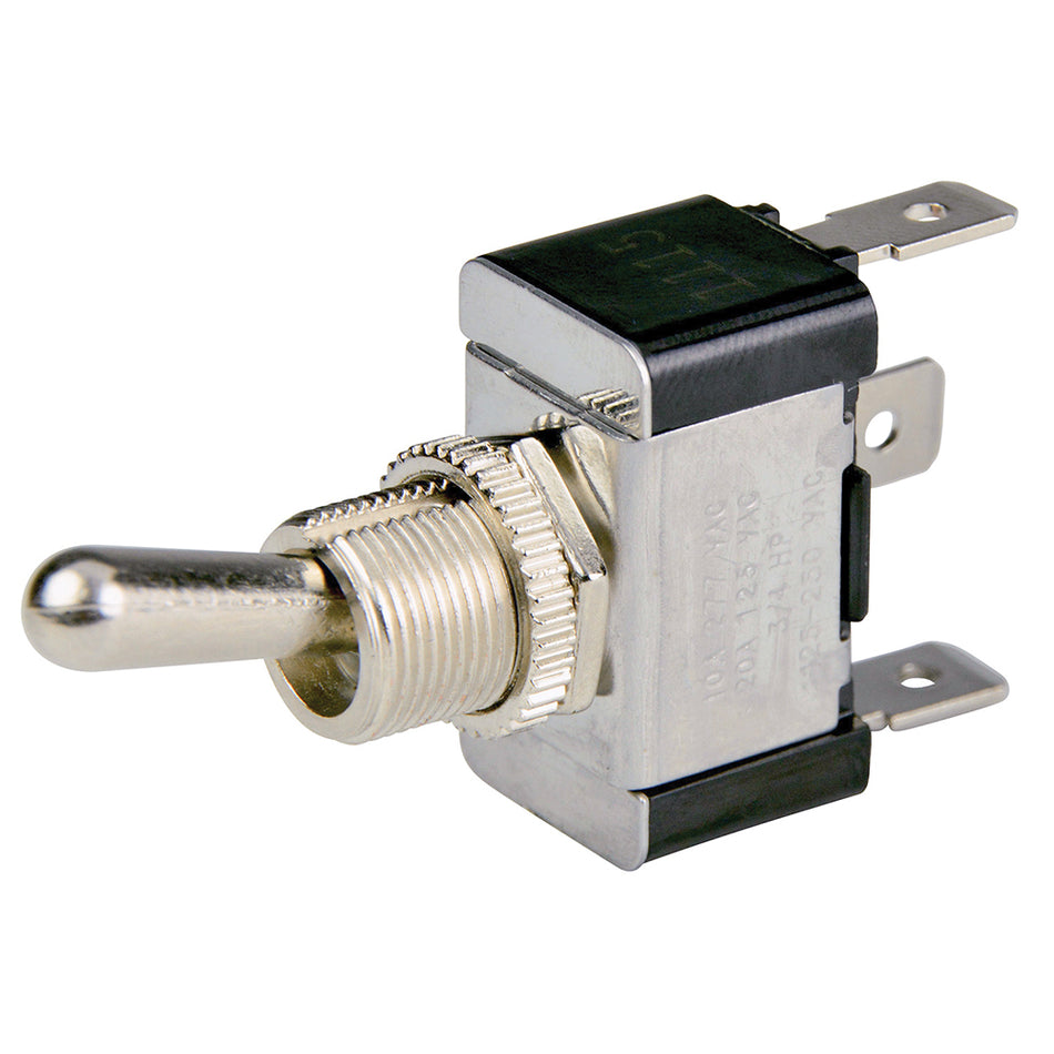 BEP SPDT Chrome Plated Toggle Switch - ON/OFF/ON 1002001 — Quality Boat Parts