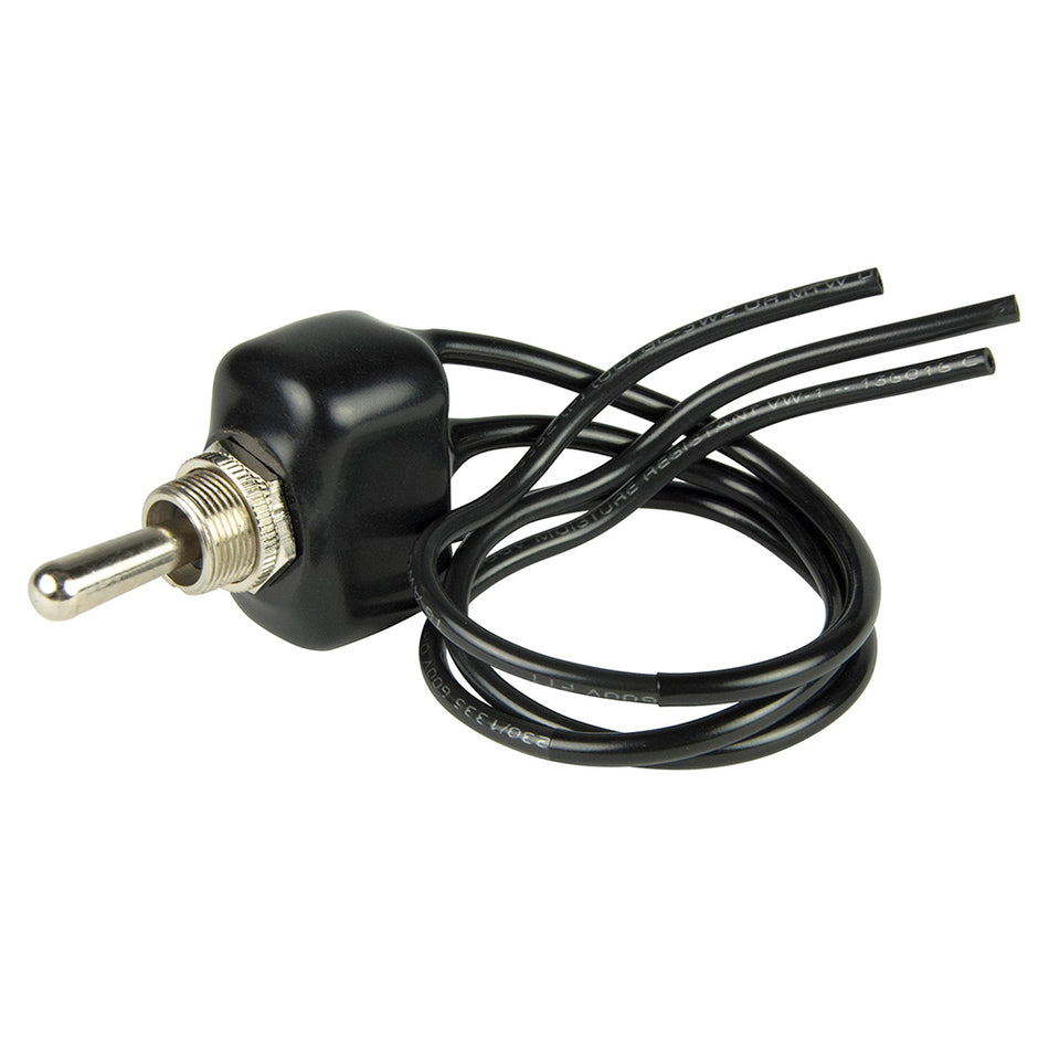 BEP SPST PVC Coated Toggle Switch - OFF/(ON) 1002003 — Quality Boat Parts