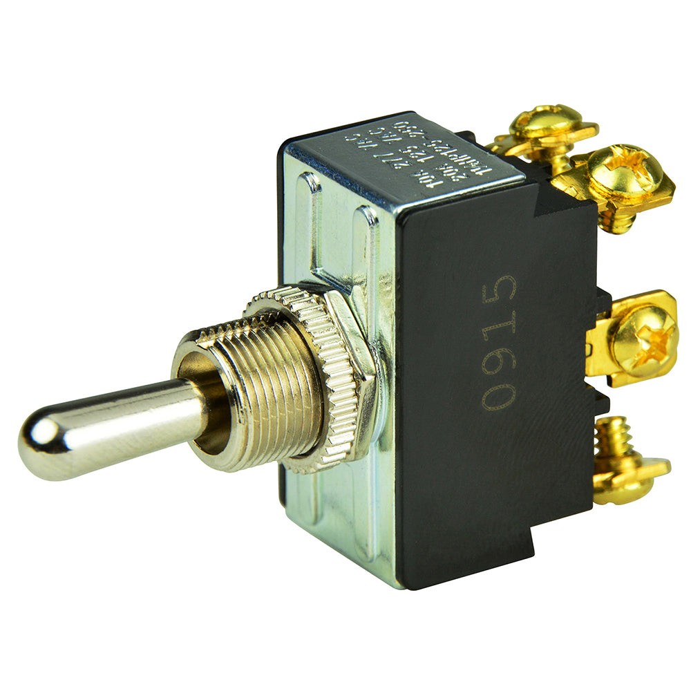 BEP DPDT Chrome Plated Toggle Switch - (ON)/OFF/(ON) 1002012 — Quality Boat Parts