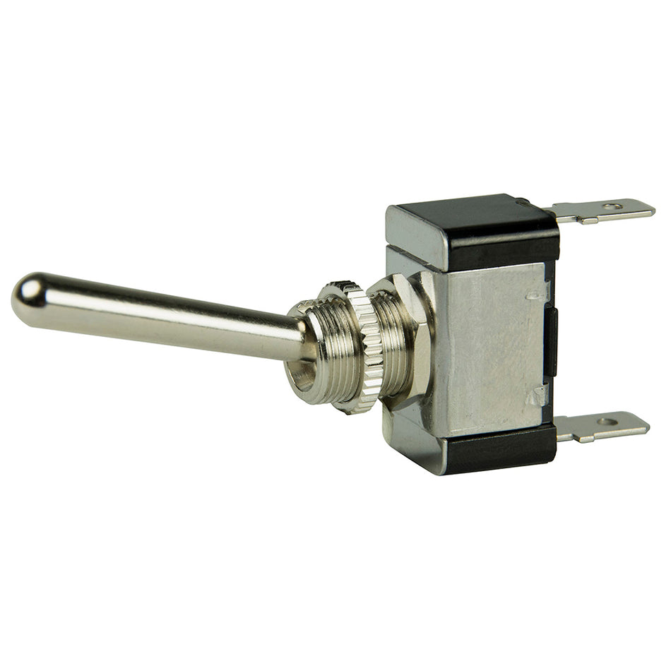 BEP SPST Chrome Plated Long Handle Toggle Switch - ON/OFF 1002013 — Quality Boat Parts
