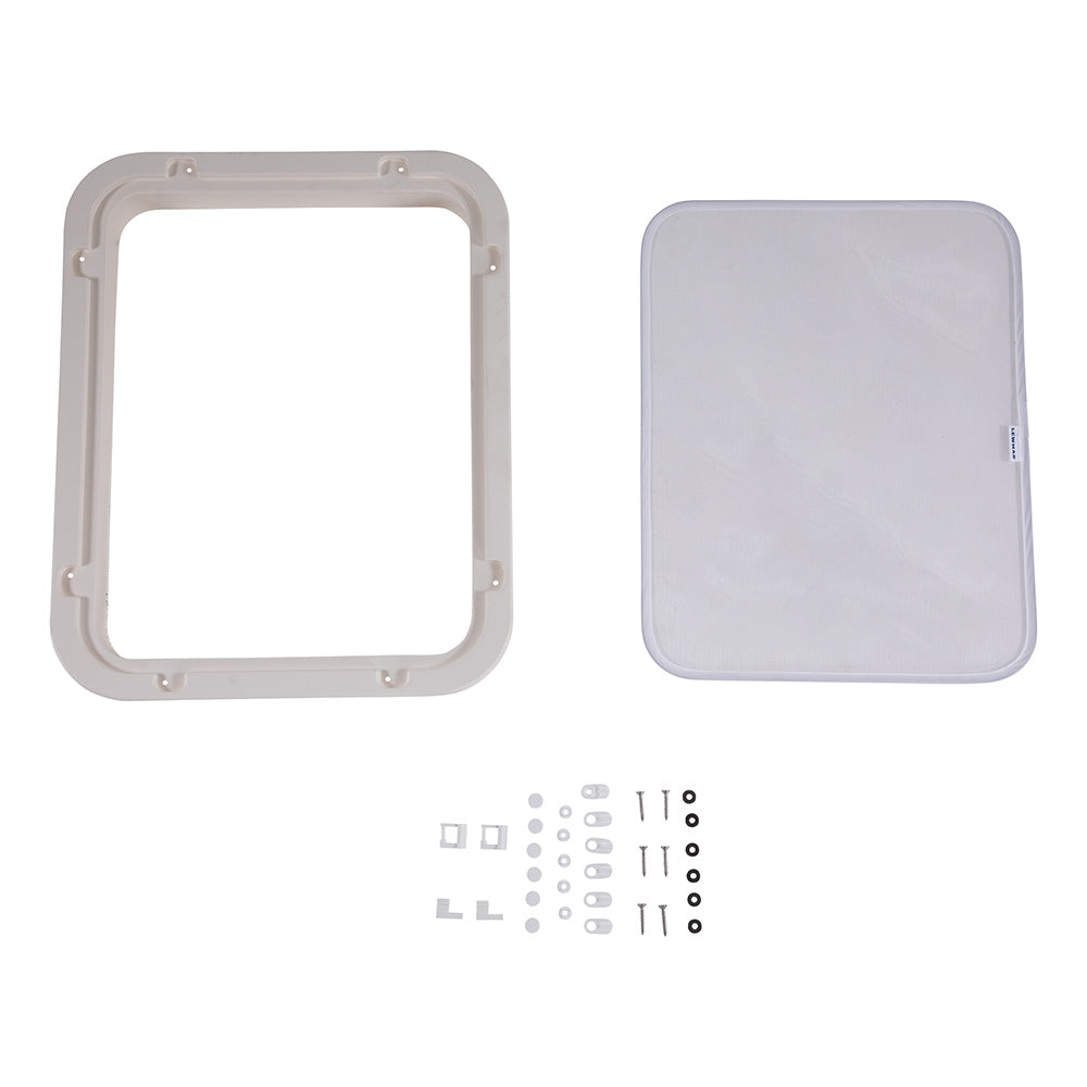 Lewmar White Trim Ring & Screen Kit 367654252 — Quality Boat Parts