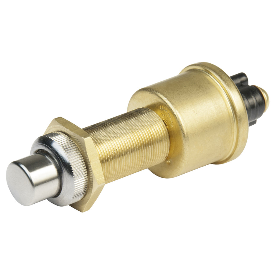 BEP 2-Position SPST Heavy-Duty Push Button Switch - OFF/(ON) - 35 Amp 1001504 — Quality Boat Parts