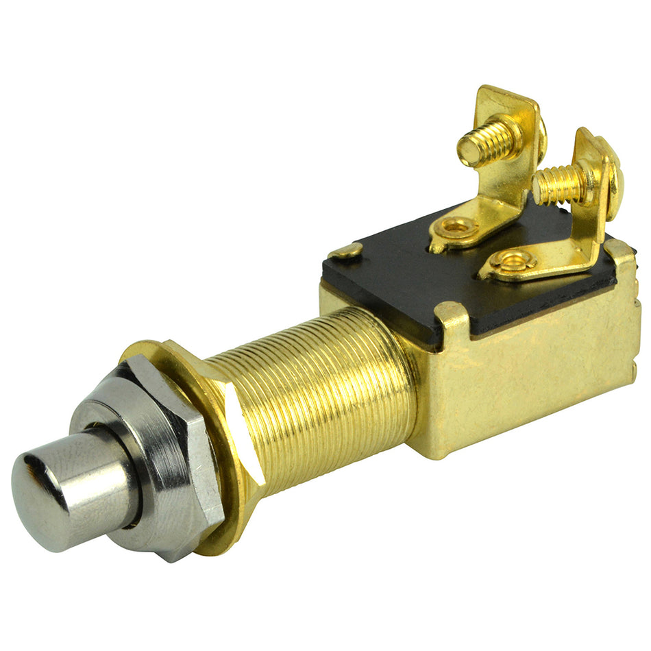 BEP 2-Position SPST Recessed Push Button Switch - OFF/(ON) 1001507 — Quality Boat Parts