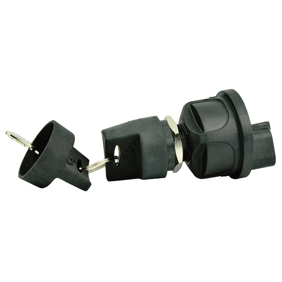 BEP 3-Position Sealed Nylon Ignition Switch - OFF/Ignition & Accessory/Ignition & Start 1001604 — Quality Boat Parts