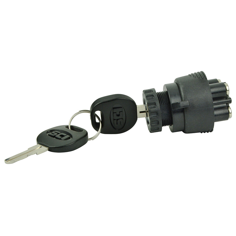 BEP 3-Position Ignition Switch - OFF/Ignition-Accessory/Start 1001607 — Quality Boat Parts