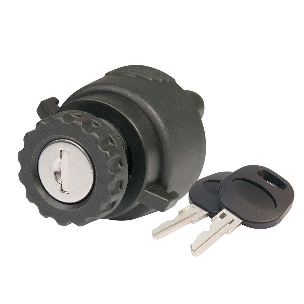 BEP 3-Position Ignition Switch - OFF/Ignition-Accessory/Start 1001607 — Quality Boat Parts
