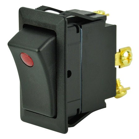 BEP SPST Rocker Switch - 1-LED - 12V - ON/OFF 1001708 — Quality Boat Parts