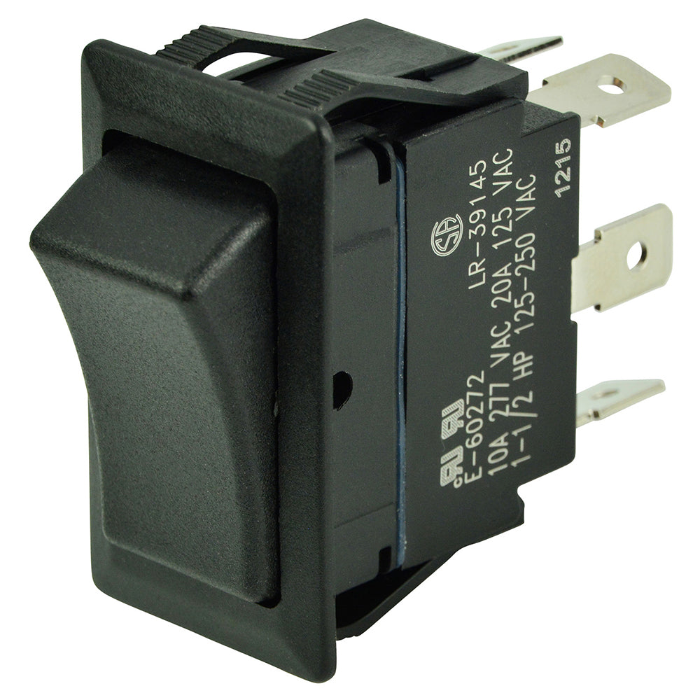 BEP DPDT Rocker Switch - 12V/24V - ON/OFF/ON 1001712 — Quality Boat Parts