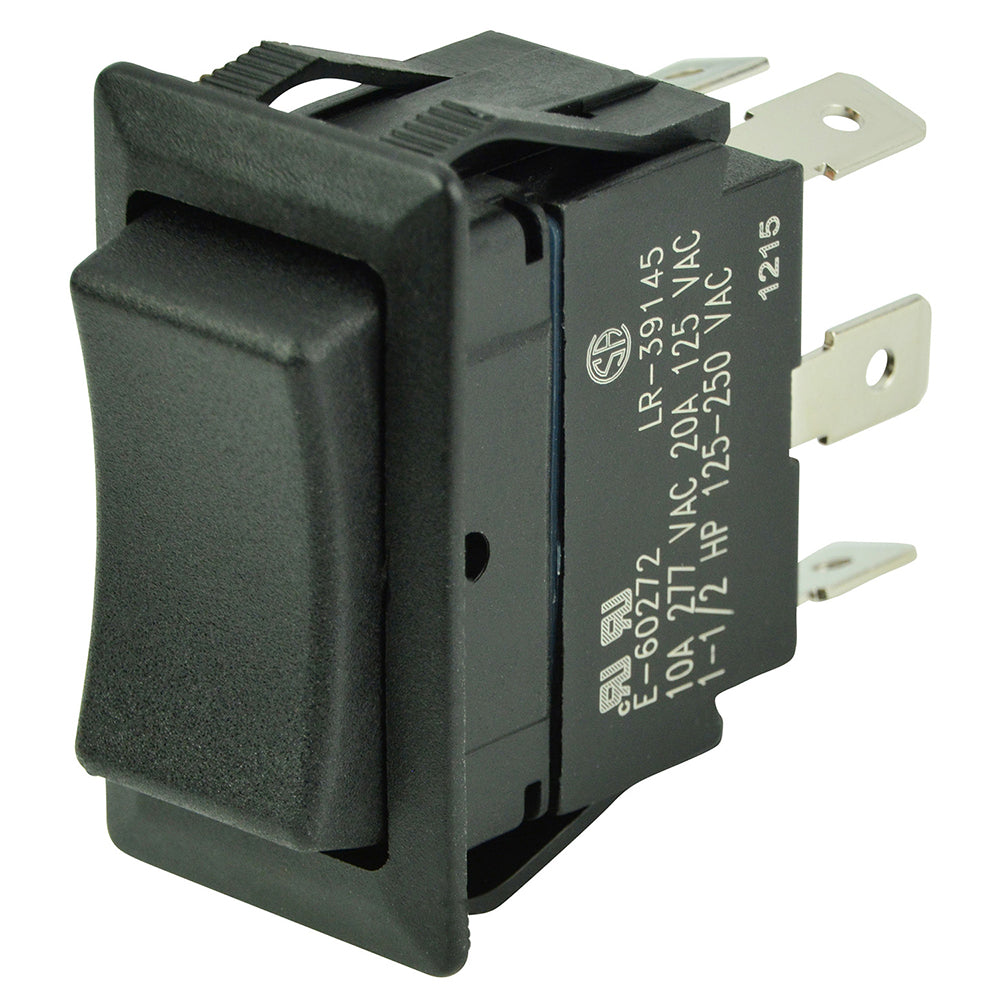 BEP DPDT Rocker Switch - 12V/24V - (ON)/OFF/(ON) 1001713 — Quality Boat Parts