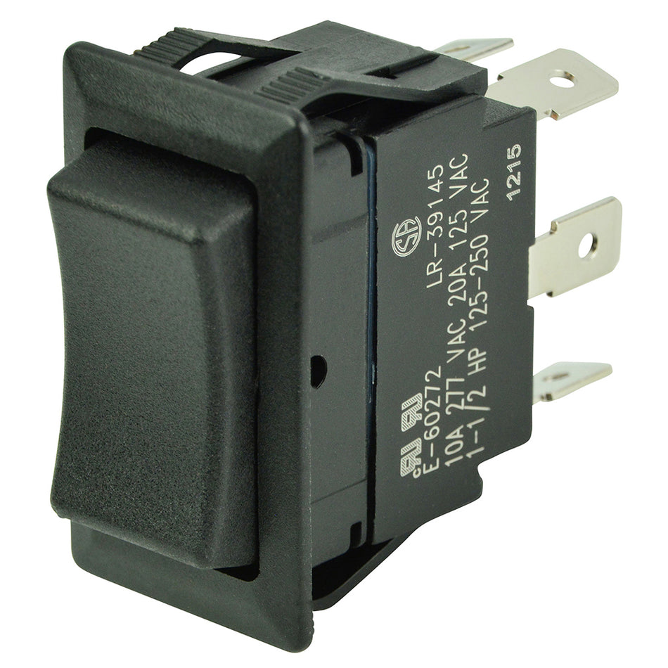 BEP DPDT Rocker Switch - 12V/24V - (ON)/OFF/(ON) 1001713 — Quality Boat Parts
