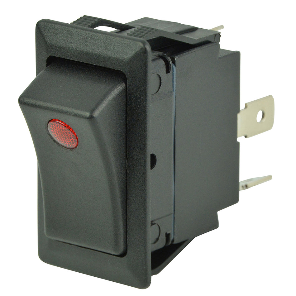 BEP SPST Rocker Switch - 1-LED - 12V/24V - ON/OFF 1001714 — Quality Boat Parts