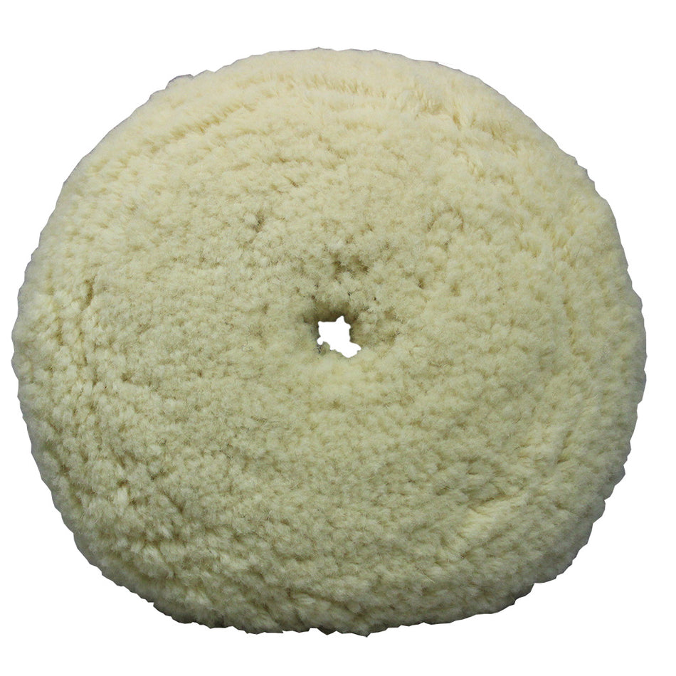 Presta White Wool Aggressive Cutting Pad 890141 — Quality Boat Parts
