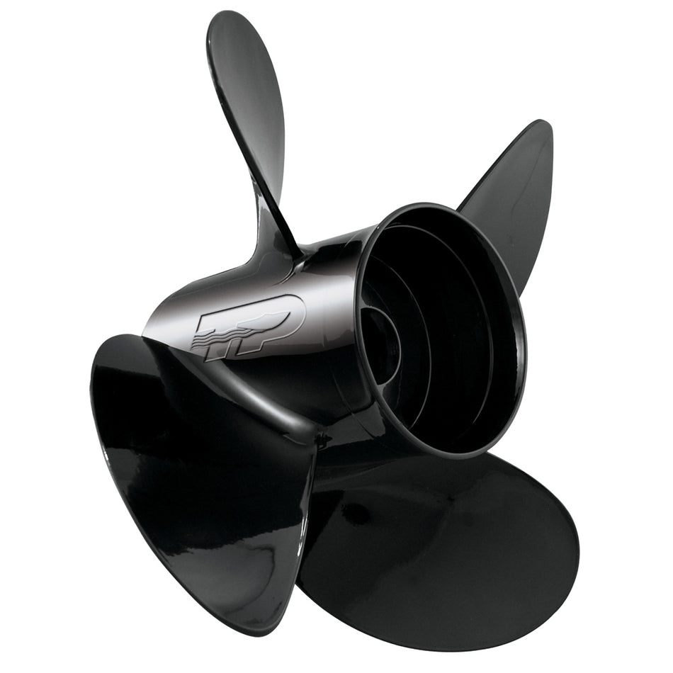 Turning Point Hustler® - Right Hand - Aluminum Propeller - LE-1419-4 - 4-Blade - 14" x 19 Pitch 21501930 — Quality Boat Parts