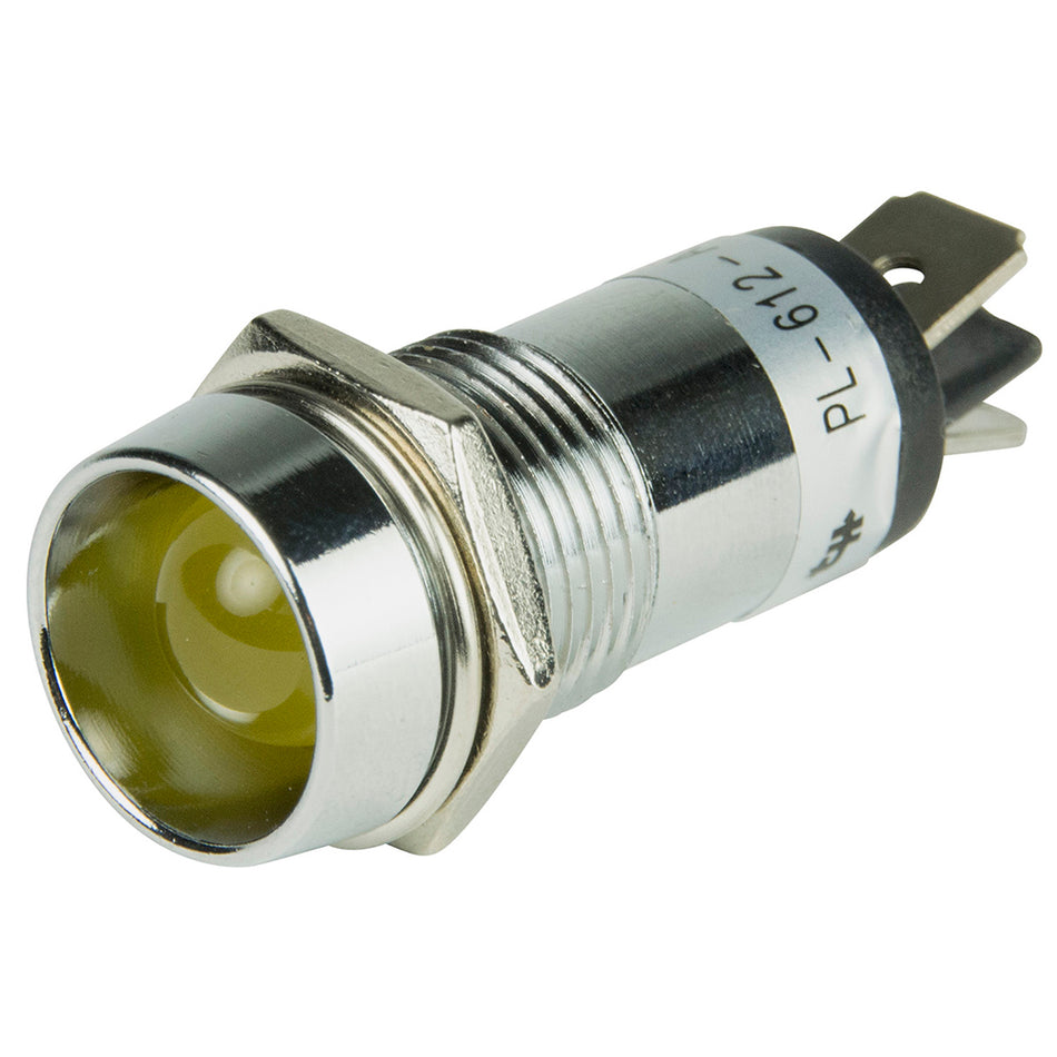 BEP LED Pilot Indicator Light - 12V - Amber 1001101 — Quality Boat Parts