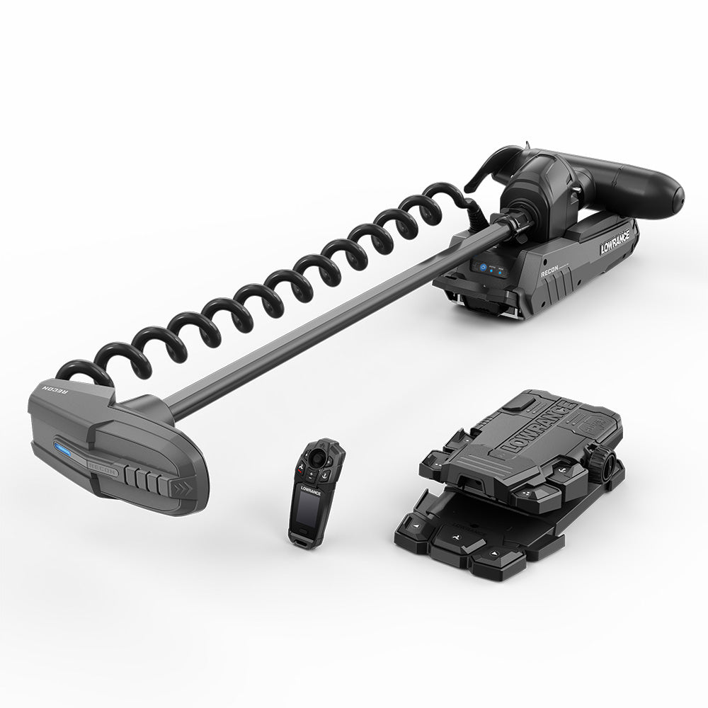 Lowrance Recon 54in Trolling Motor Freshwater Foot Pedal 000-16173-001 — Quality Boat Parts