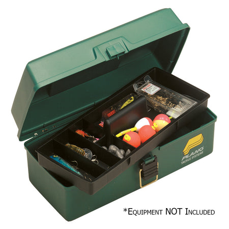 Plano One-Tray Tackle Box - Green 100103 — Quality Boat Parts