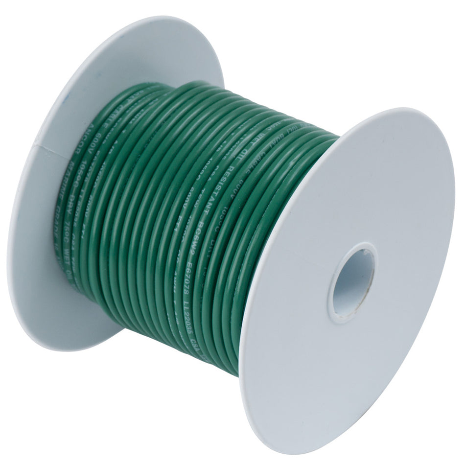 Ancor Green 18 AWG Tinned Copper Wire - 1,000' 100399 — Quality Boat Parts
