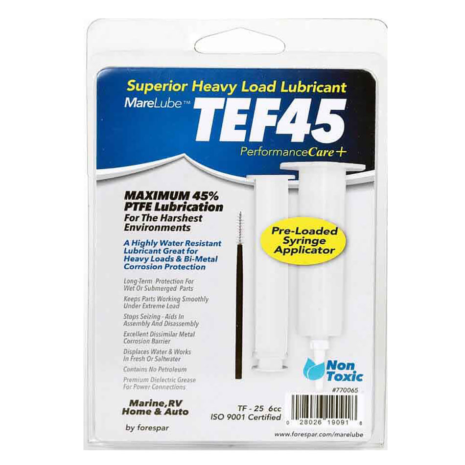Forespar Marelube TEF45 6cc Syringe 770065 — Quality Boat Parts