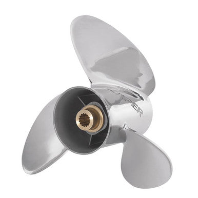 Brp 14.75 X 17 Steel Three Blade Left Hand Rotation Prop Viper Tbx Hub (763915) — Quality Boat Parts