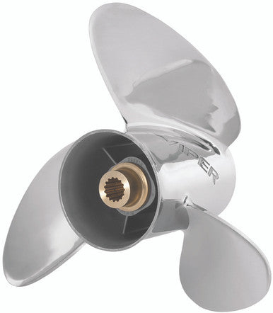 Brp 14.5 X 22 Steel Three Blade Right Hand Rotation Prop Viper Tbx Hub (763924) — Quality Boat Parts