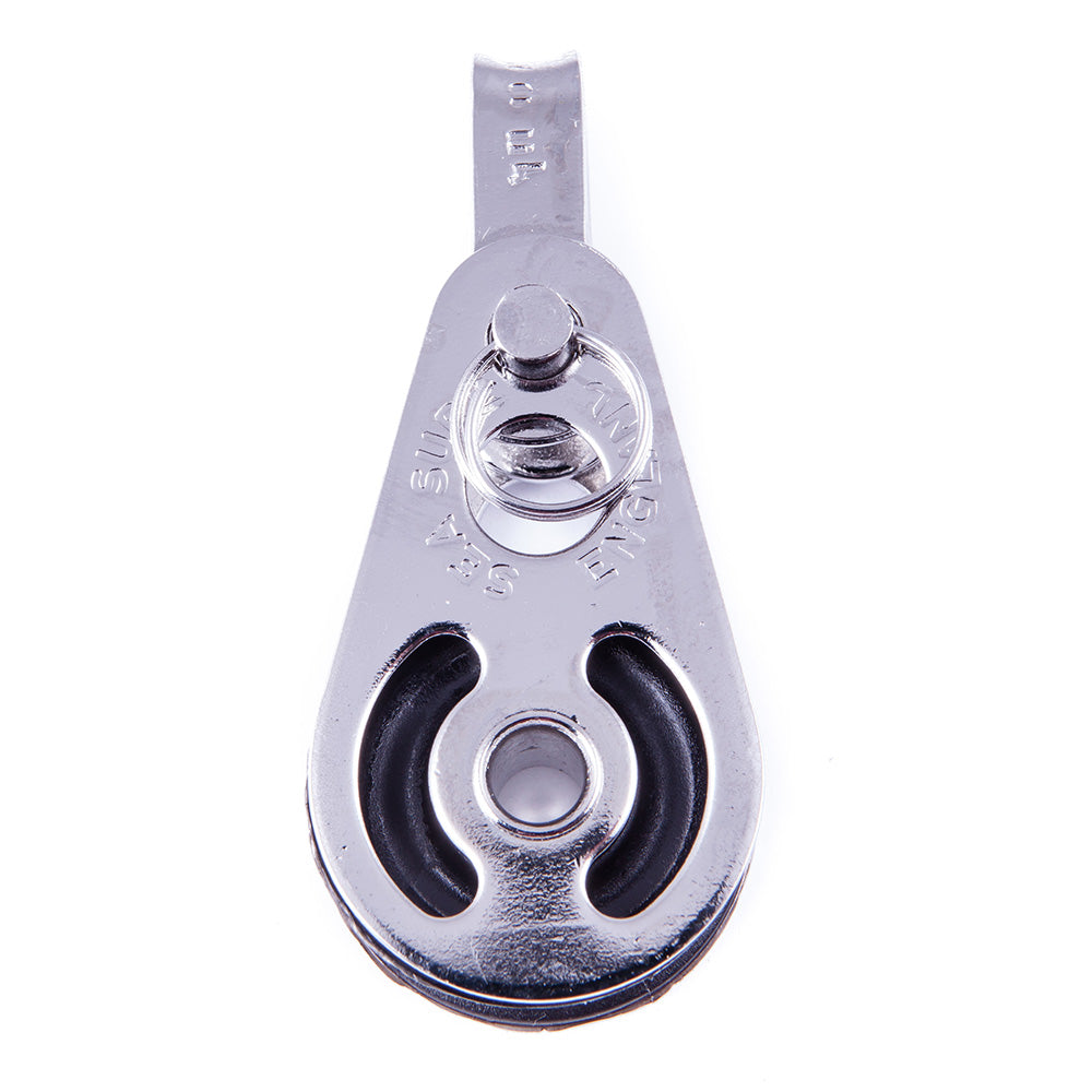 SeaSure 25mm Single Block w/Shackle 00.08CRD — Quality Boat Parts