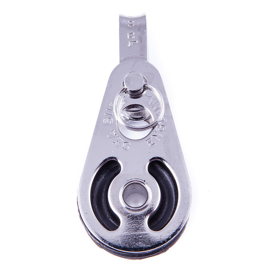 SeaSure 25mm Single Block w/Shackle 00.08CRD — Quality Boat Parts