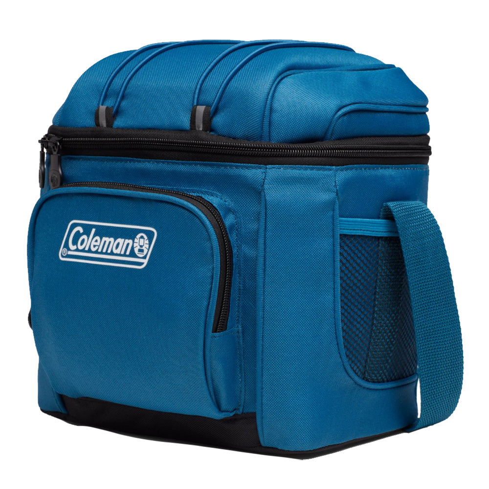 Coleman CHILLER™ 9-Can Soft-Sided Portable Cooler - Deep Ocean 2158134 — Quality Boat Parts