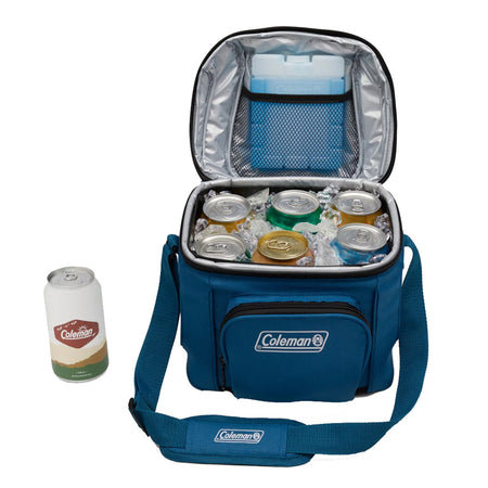 Coleman CHILLER™ 9-Can Soft-Sided Portable Cooler - Deep Ocean 2158134 — Quality Boat Parts