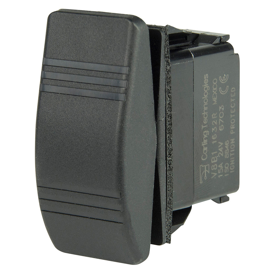 BEP SPDT Contura Switch - 2-LEDs - (ON)/OFF/(ON) 1001804 — Quality Boat Parts