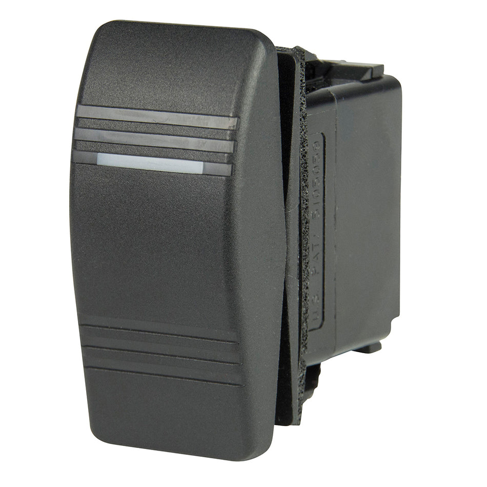 BEP DPDT Contura Switch - 1-Amber LED - ON/OFF/(ON) 1001807 — Quality Boat Parts