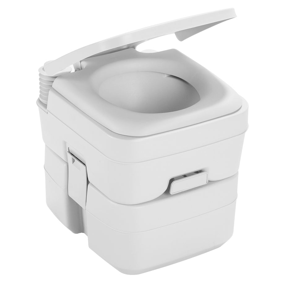 Dometic 966 Portable Toilet - 5 Gallon - Platinum 301096606 — Quality Boat Parts