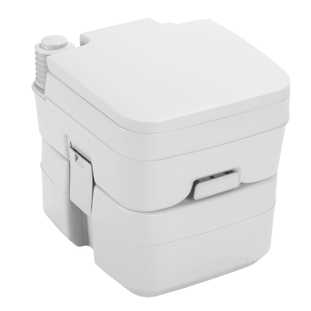 Dometic 966 Portable Toilet - 5 Gallon - Platinum 301096606 — Quality Boat Parts