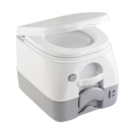Dometic 974 MSD Portable Toilet w/Mounting Brackets - 2.6 Gallon - Grey 301197406 — Quality Boat Parts