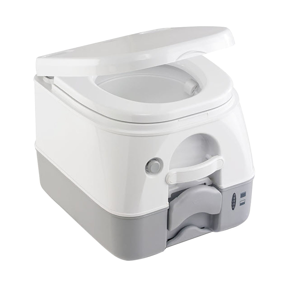 Dometic 974 MSD Portable Toilet w/Mounting Brackets - 2.6 Gallon - Grey 301197406 — Quality Boat Parts
