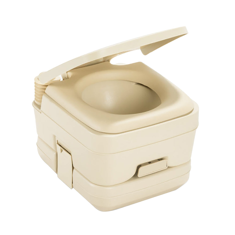 Dometic 964 Portable Toilet w/Mounting Brackets - 2.5 Gallon - Parchment 311096402 — Quality Boat Parts