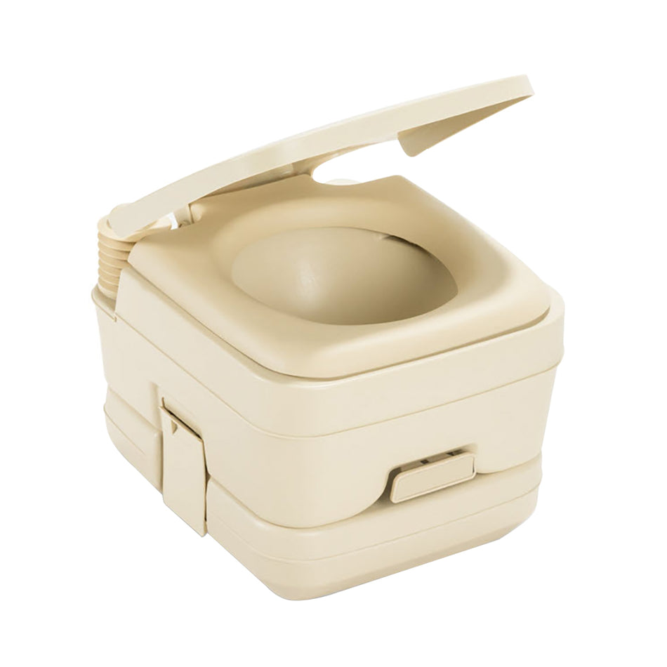Dometic 964 Portable Toilet w/Mounting Brackets - 2.5 Gallon - Parchment 311096402 — Quality Boat Parts