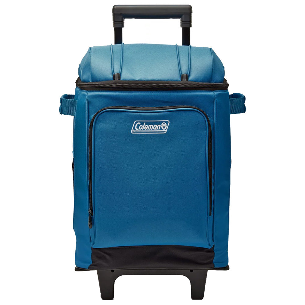 Coleman CHILLER™ 42-Can Soft-Sided Portable Cooler w/Wheels - Deep Ocean 2158120 — Quality Boat Parts