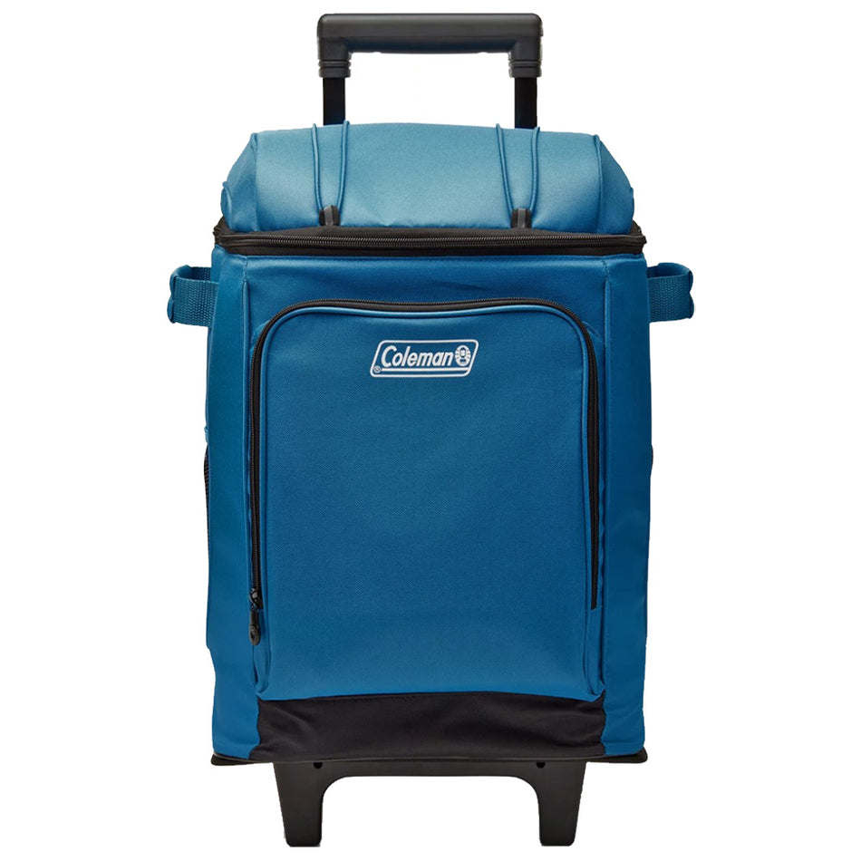 Coleman CHILLER™ 42-Can Soft-Sided Portable Cooler w/Wheels - Deep Ocean 2158120 — Quality Boat Parts