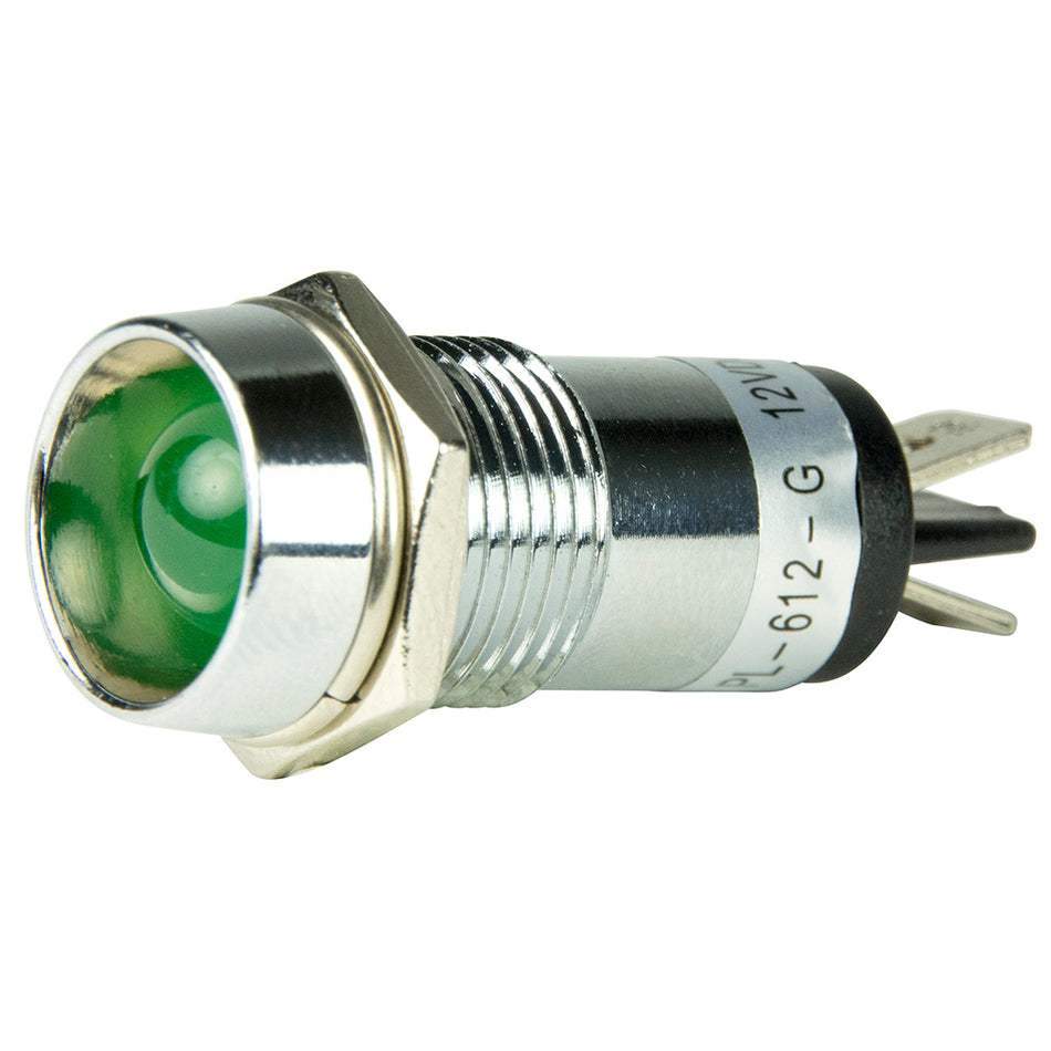 BEP LED Pilot Indicator Light - 12V - Green 1001103 — Quality Boat Parts