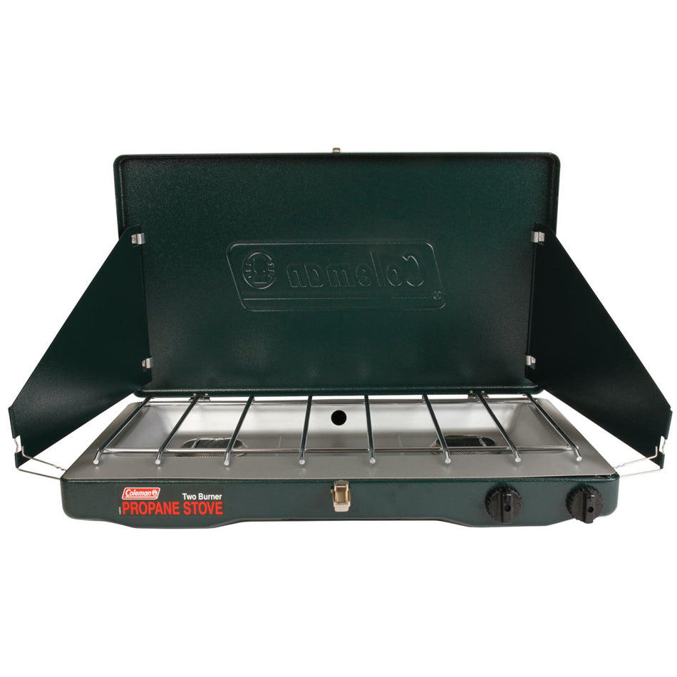 Coleman PerfectFlow™ 2-Burner Classic Stove - Propane 2000037883 — Quality Boat Parts