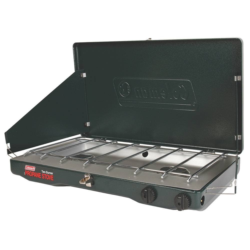 Coleman PerfectFlow™ 2-Burner Classic Stove - Propane 2000037883 — Quality Boat Parts