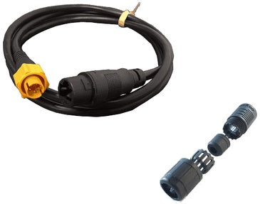 Lowrance RJ45 to 5-Pin Male 1.5 meter Cable with Boot 000-14552-001 — Quality Boat Parts