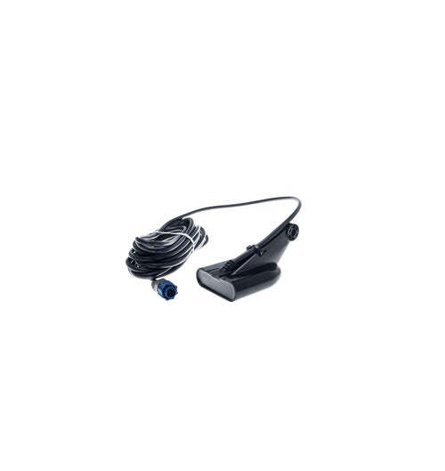 Lowrance Transom Transducer 9-Pin 50/200kHz With Temp 000-14885-001 — Quality Boat Parts