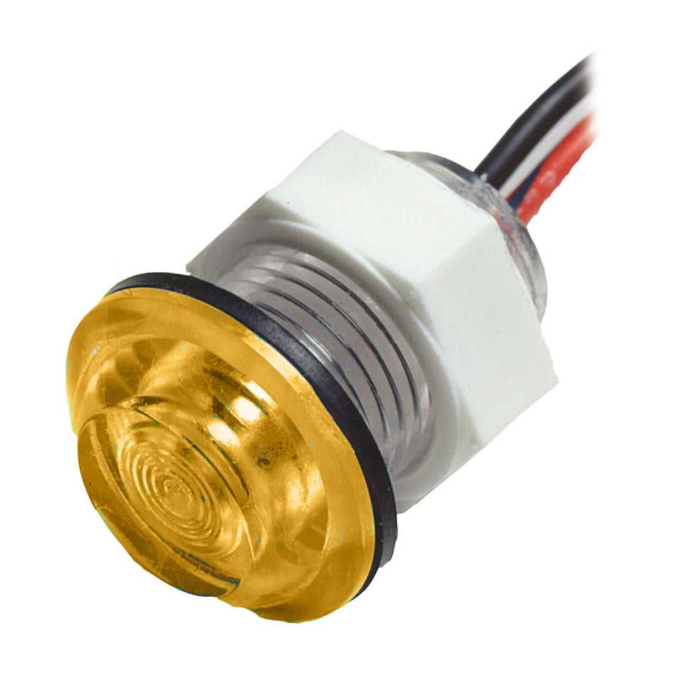 Innovative Lighting LED Bulkhead Livewell Light Flush Mount - Amber 011-1500-7 — Quality Boat Parts