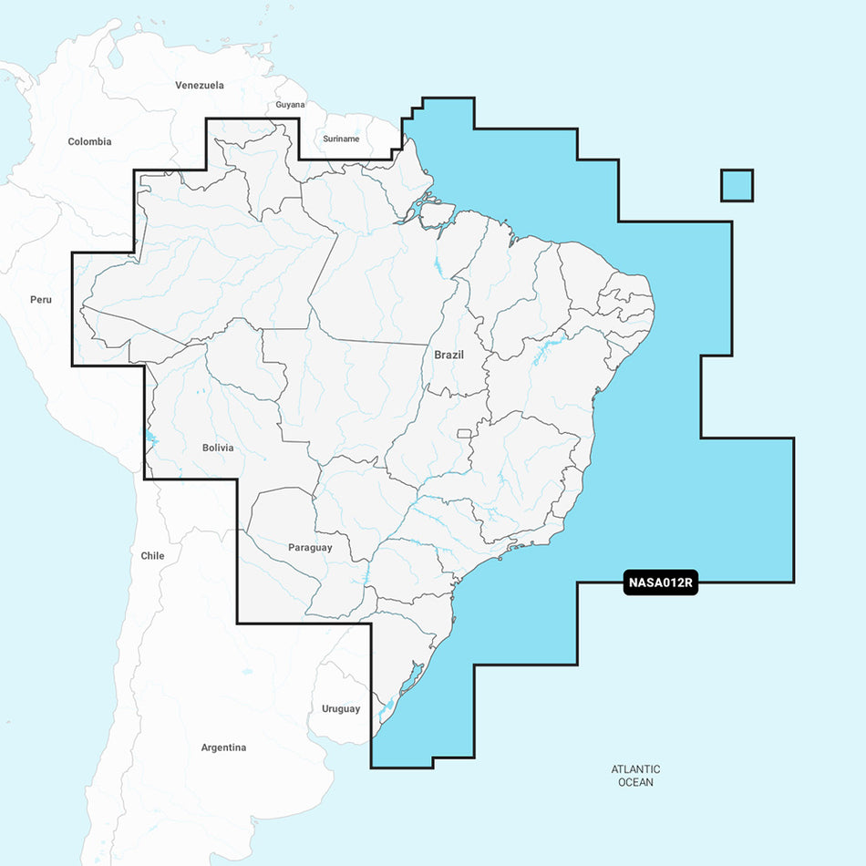 Navionics NASA012R - Brazil - Navionics+ 010-C1461-30 — Quality Boat Parts