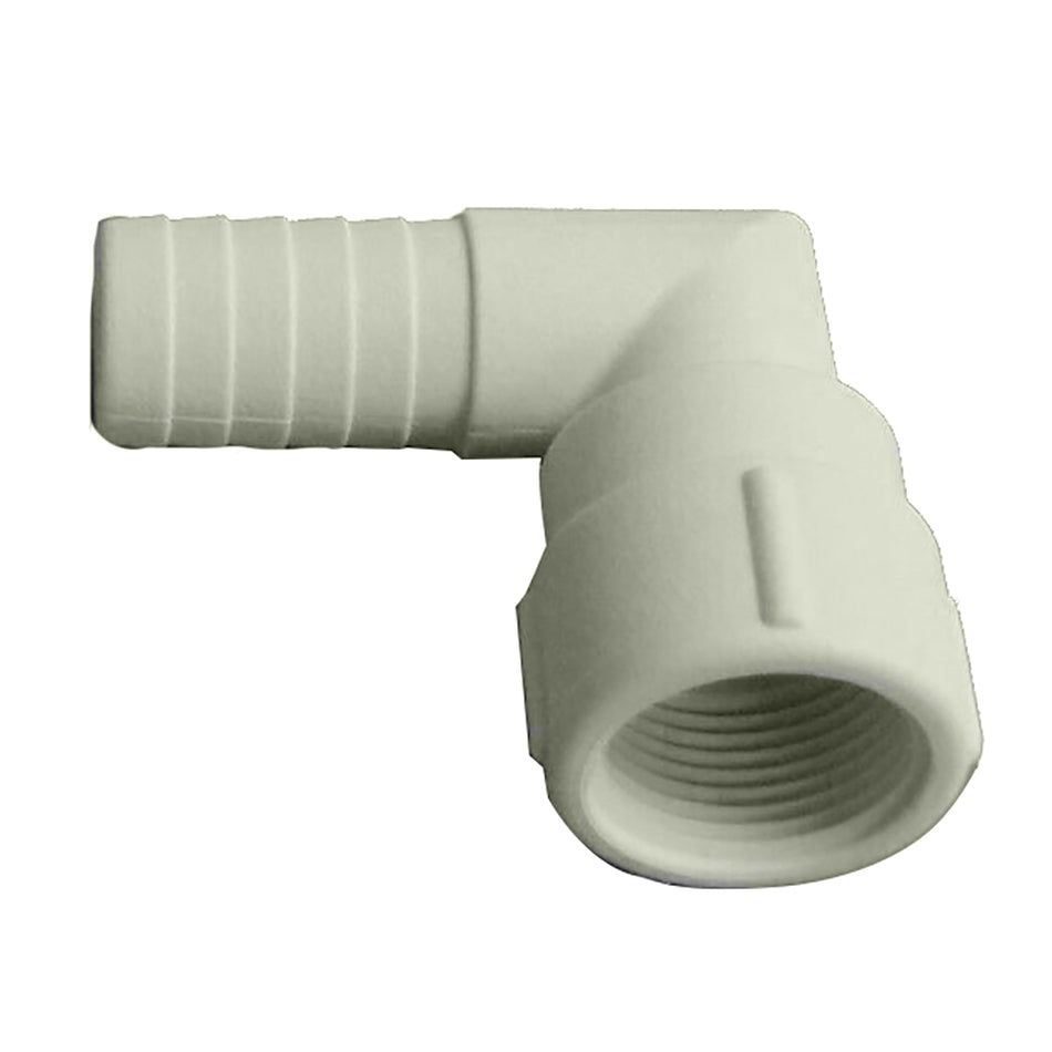 Rule 1207R 1-1/8" Port - 90° Barb 1207R — Quality Boat Parts