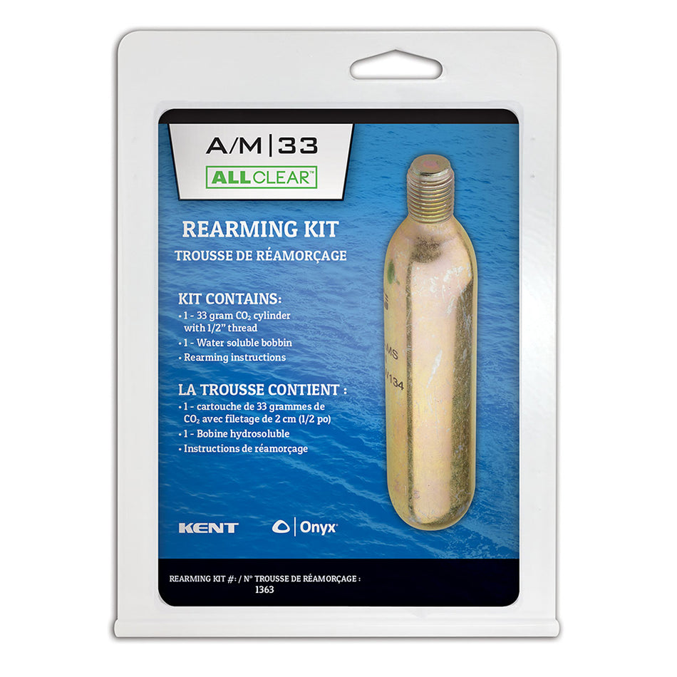Onyx Rearming Kit f/33 Gram A/M All Clear Vests 136300-701-999-19 — Quality Boat Parts