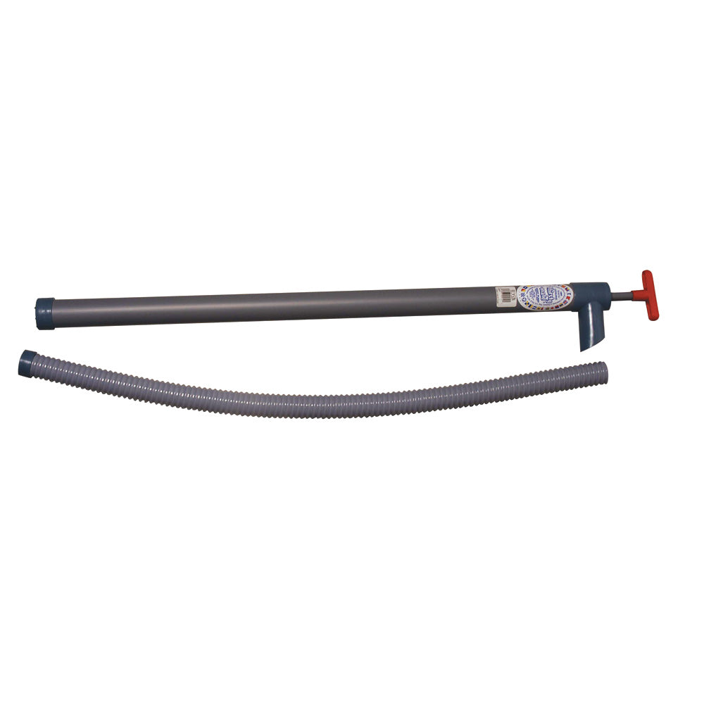 Beckson Thirsty-Mate Pump 36" w/36" Flexible Reinforced Hose 136PF — Quality Boat Parts