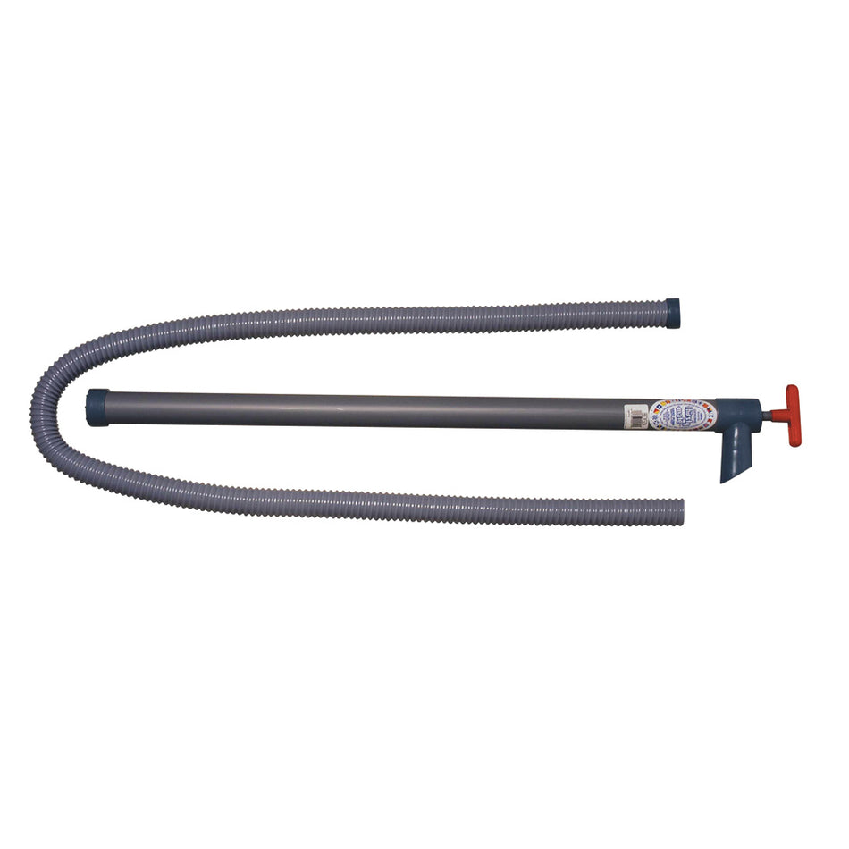 Beckson Thirsty-Mate Pump 36" w/9' Flexible Reinforced Hose 136PF9 — Quality Boat Parts